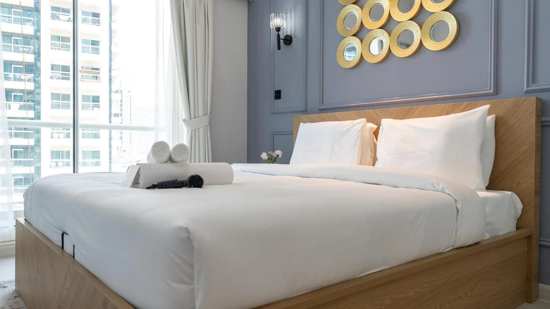 Apartmán Simple Yet Special 1 Bed For 2 In Mayfair Tower Business Bay Dubaj 0*,