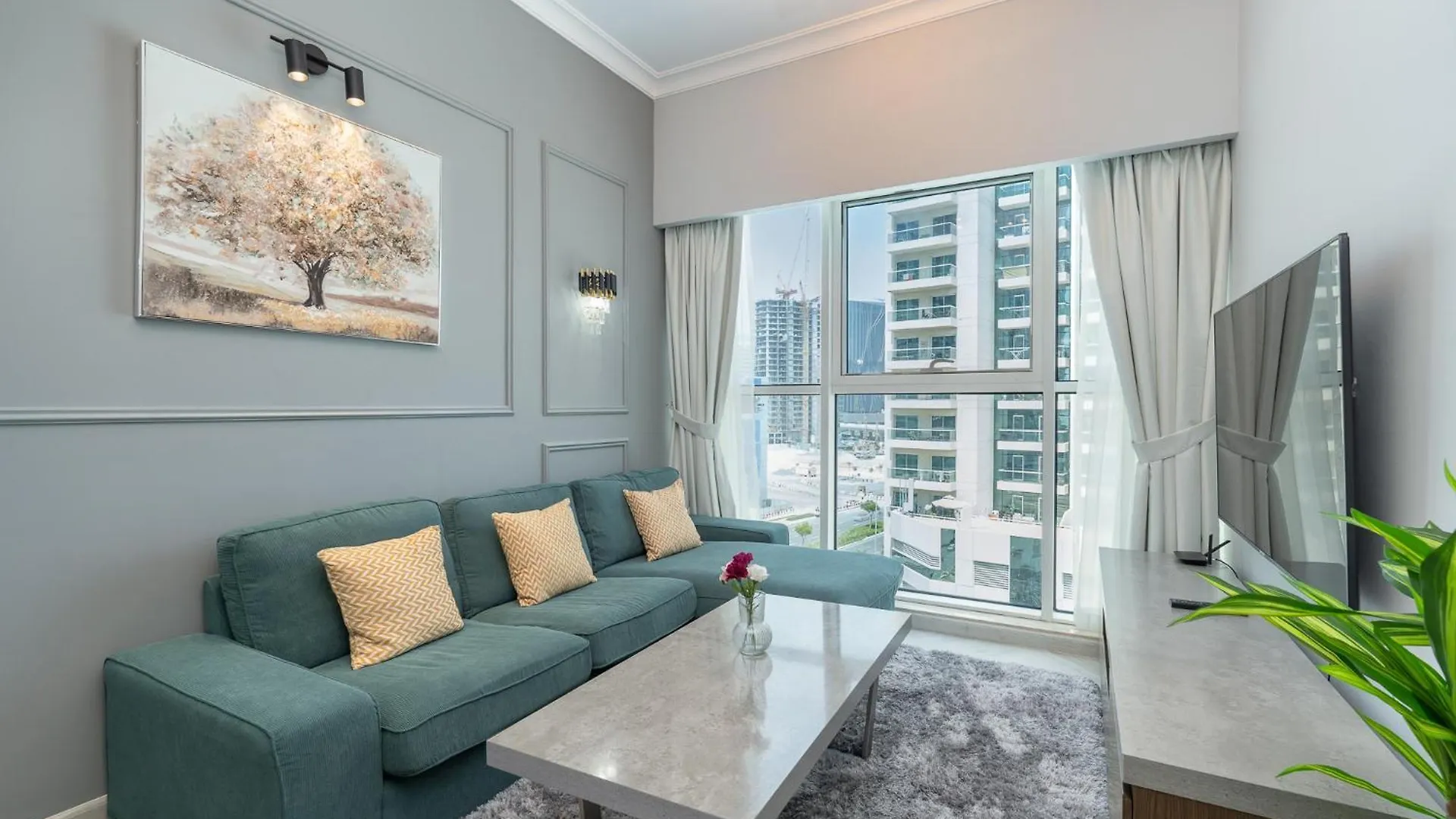 Simple Yet Special 1 Bed For 2 In Mayfair Tower Business Bay Apartment Dubai